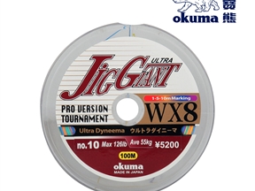 宝熊  WX8 高密度编织线