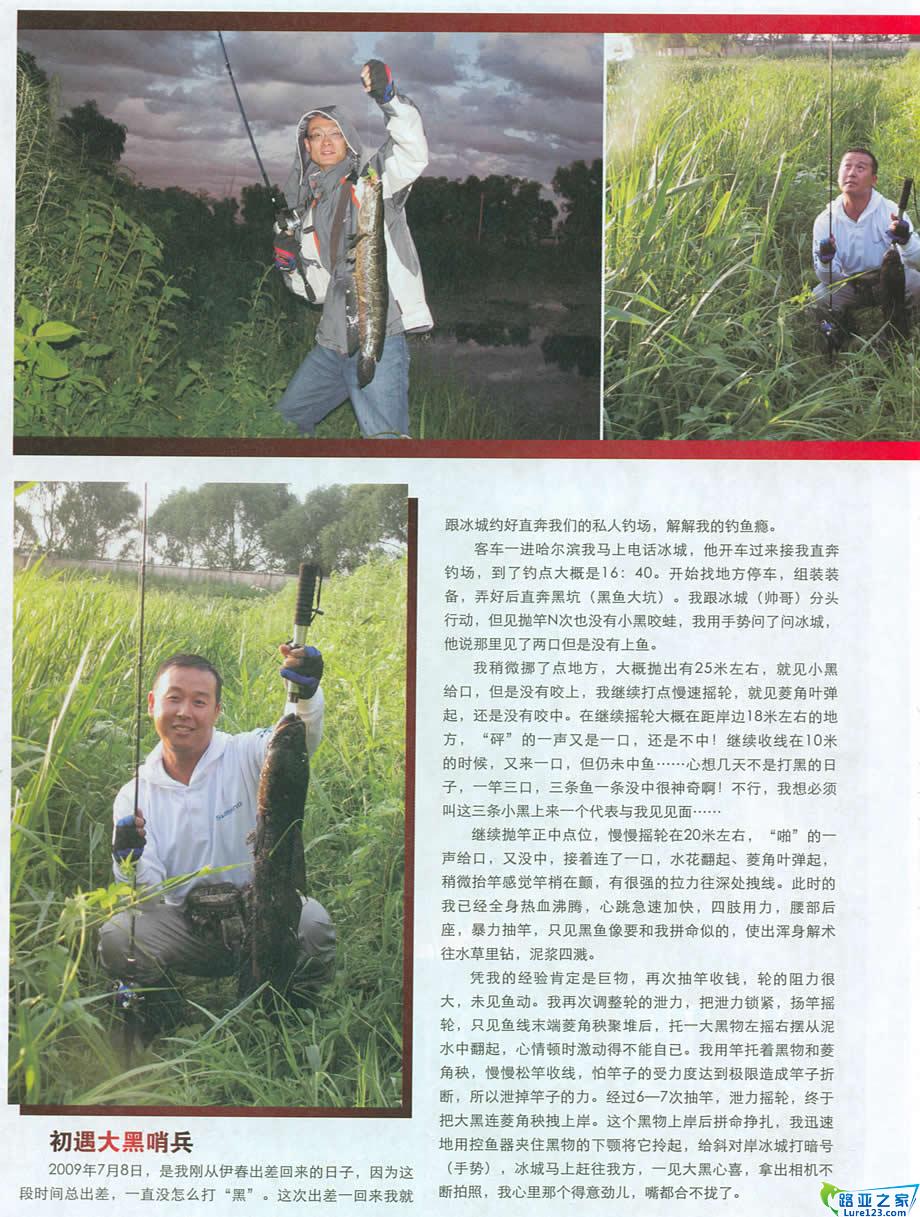 初遇大黑鱼