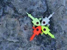 优尔酷  鱼形铅头钩